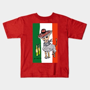 Cinco de Mayo Chihuahua  Edition Kids T-Shirt